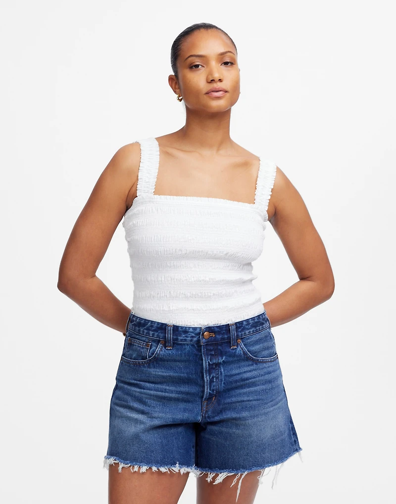 The Curvy Brynn Long Short in Polacheck Wash | Madewell