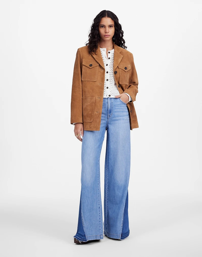 Wide-Sweep Jeans in Parson Wash: Airy Denim Edition | Madewell
