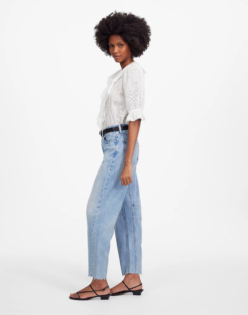 The Darted Barrel-Leg Jean