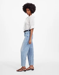 The Darted Barrel-Leg Jean