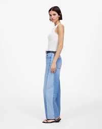 Pieced Barrel-Leg Jeans | Madewell