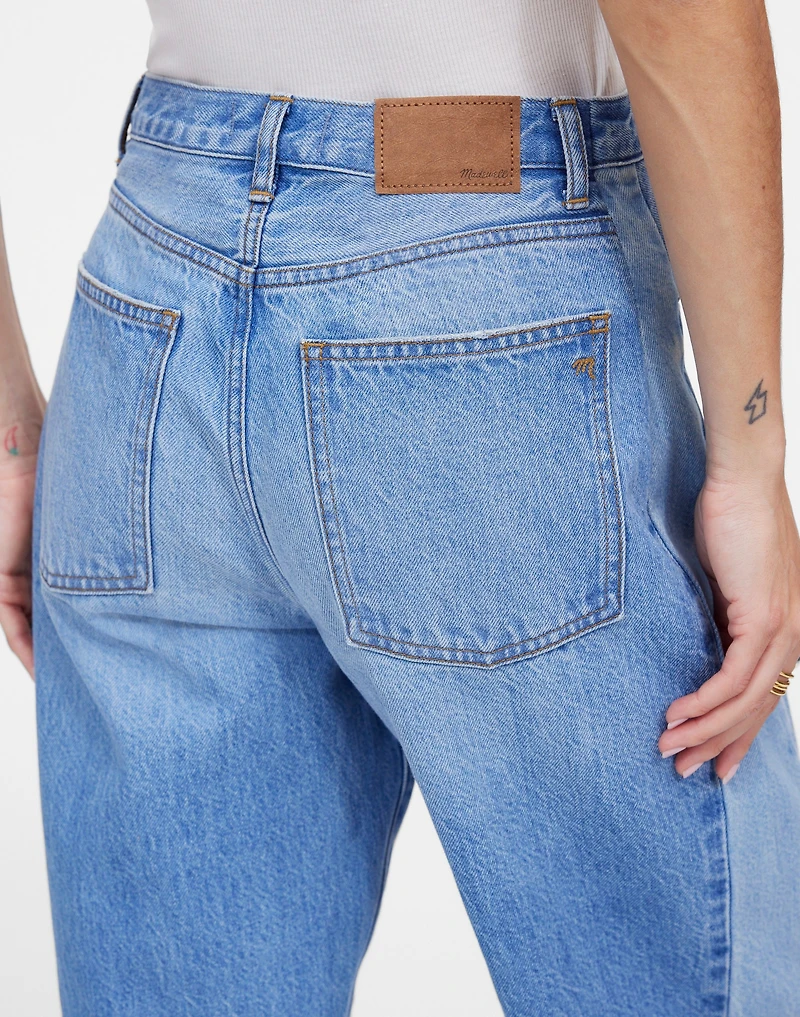 Pieced Barrel-Leg Jeans | Madewell