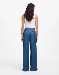 The Harlow Superwide-Leg Jean McNair Wash: Airy Denim Edition | Madewell