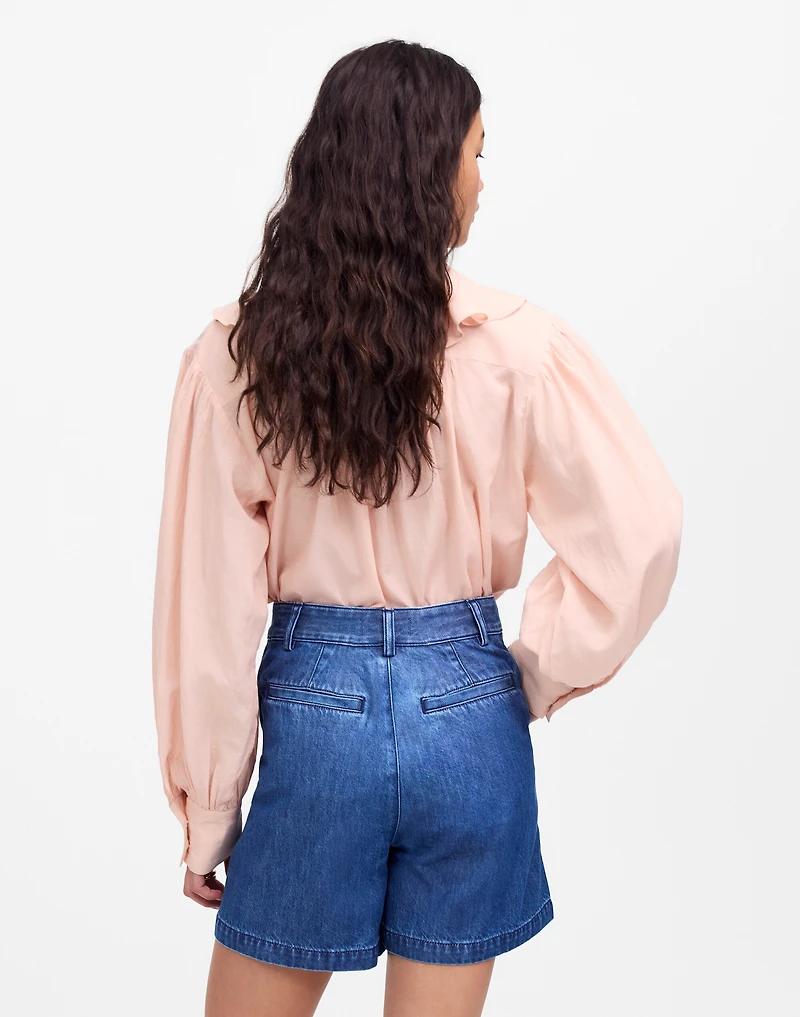 The Harlow Superwide Jean Short: Airy Denim Edition | Madewell