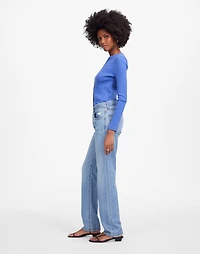 The Dean Easy Straight Jean Northridge Wash: Airy Denim Edition | Madewell