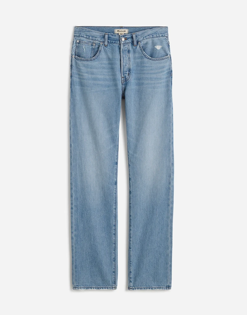 The Dean Easy Straight Jean Northridge Wash: Airy Denim Edition | Madewell