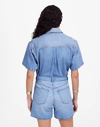 Drawstring Jean Short: Airy Denim Edition | Madewell