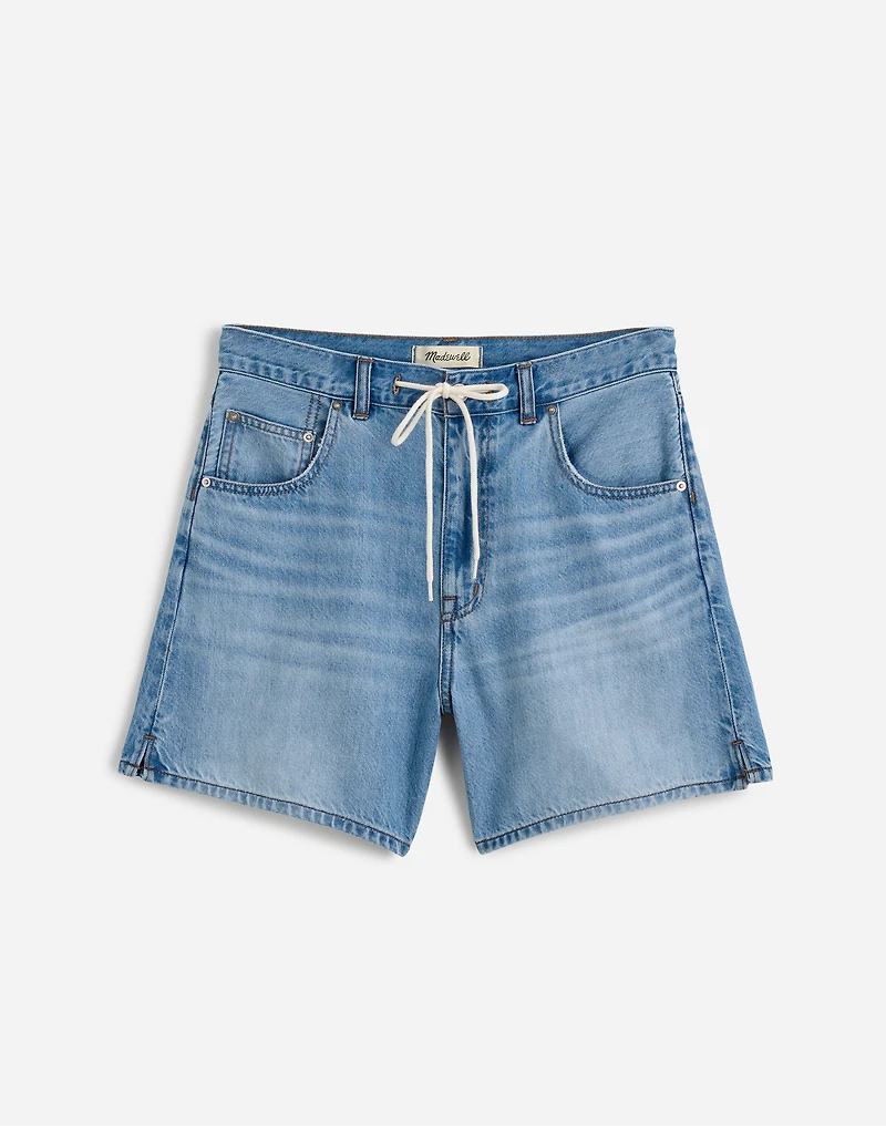 Drawstring Jean Short: Airy Denim Edition | Madewell