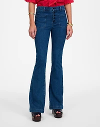 Tall Flea Market Flare Jeans in Enola Wash | Madewell