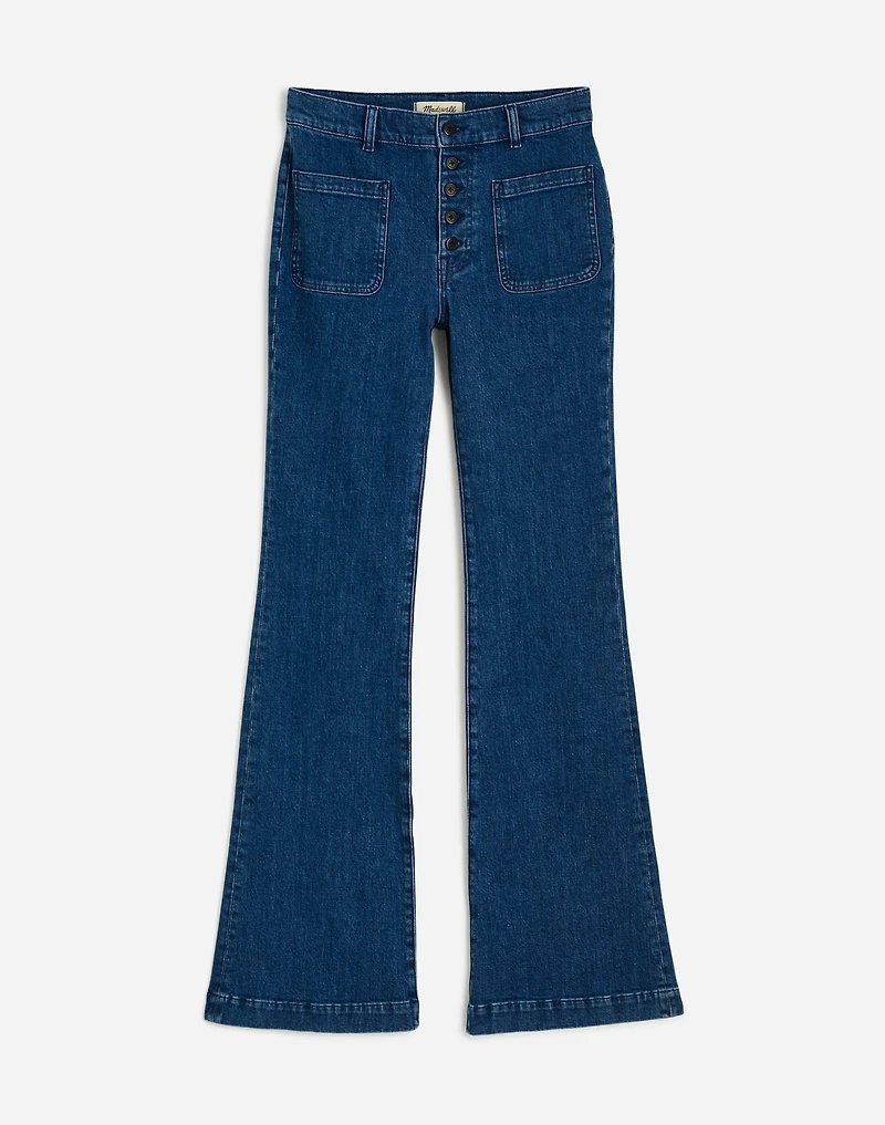 Tall Flea Market Flare Jeans in Enola Wash | Madewell