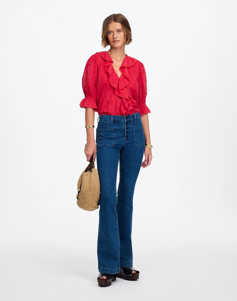 Tall Flea Market Flare Jeans in Enola Wash | Madewell