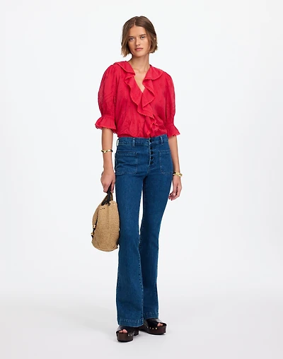 Tall Flea Market Flare Jeans in Enola Wash | Madewell