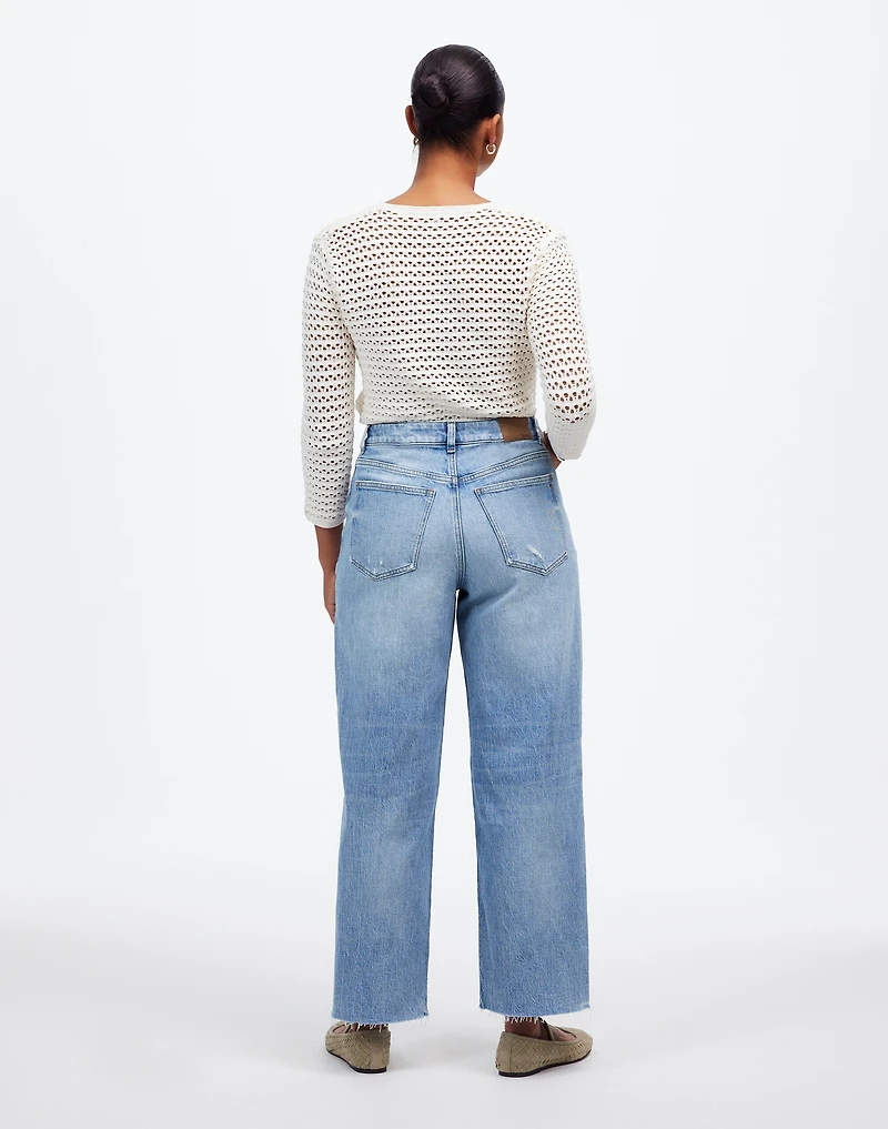 The Curvy Perfect Vintage Wide-Leg Crop Jean | Madewell