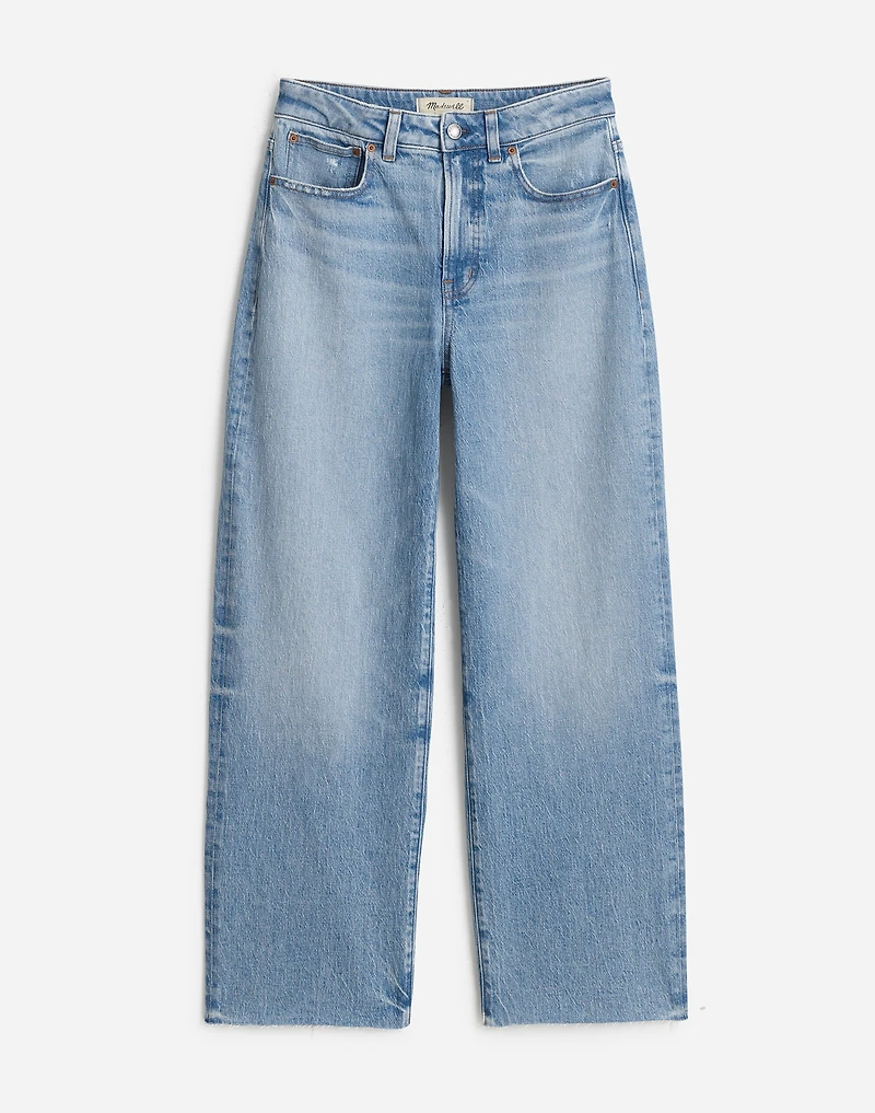 The Curvy Perfect Vintage Wide-Leg Crop Jean | Madewell