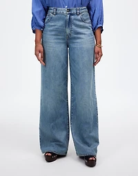 Curvy Superwide-Leg Jeans Billings Wash: Airy Denim Edition | Madewell