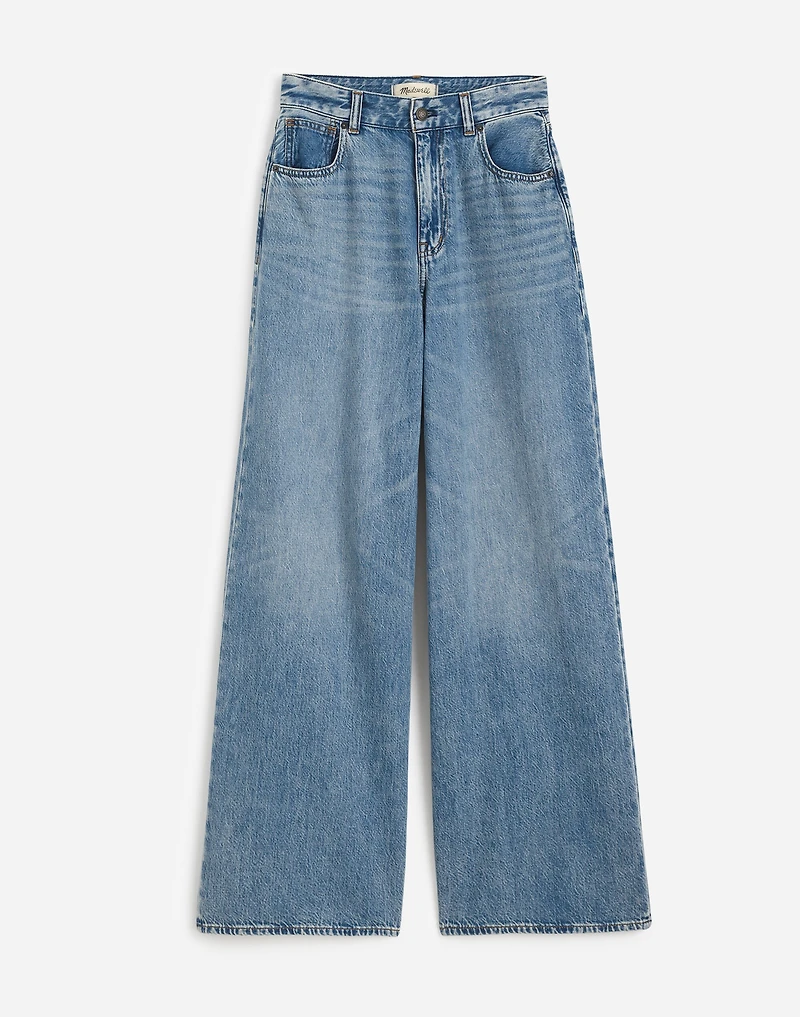 Curvy Superwide-Leg Jeans Billings Wash: Airy Denim Edition | Madewell
