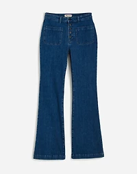 Curvy Flea Market Flare Jeans in Enola Wash | Madewell
