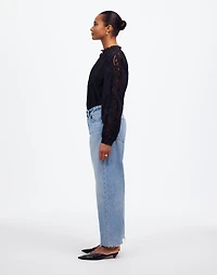 The Curvy Darted Barrel-Leg Jean | Madewell