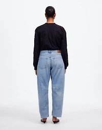 The Curvy Darted Barrel-Leg Jean | Madewell