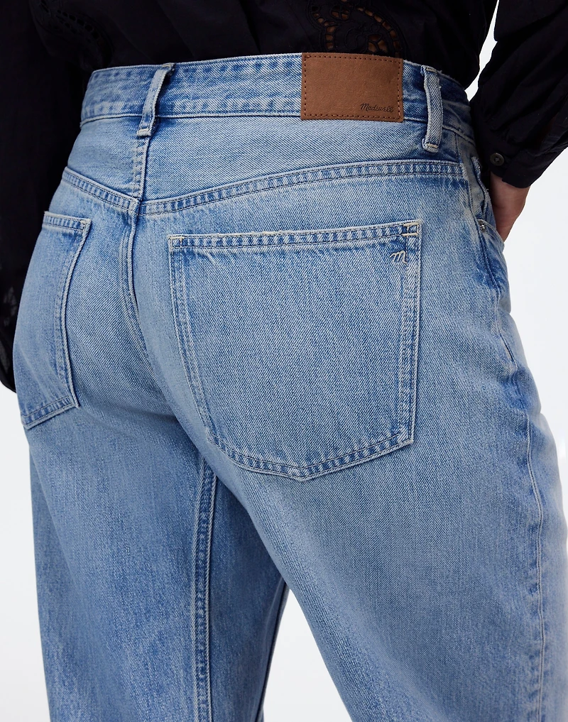 The Curvy Darted Barrel-Leg Jean | Madewell