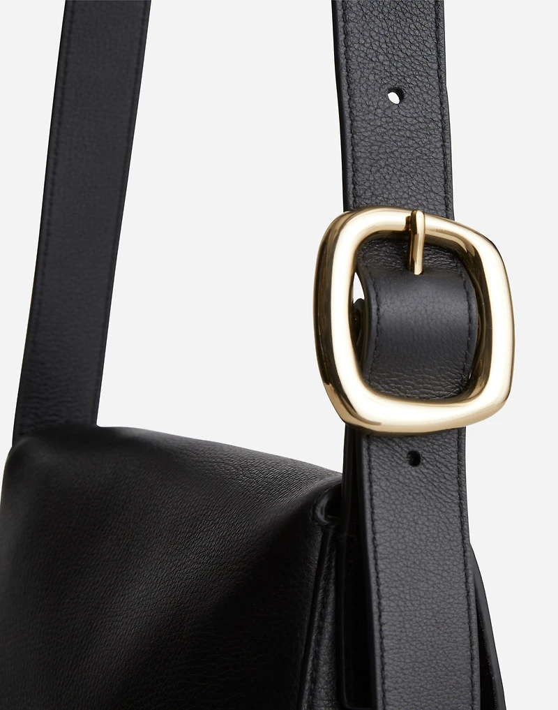 The Sculptural Buckle Crossbody Bag | Madewell