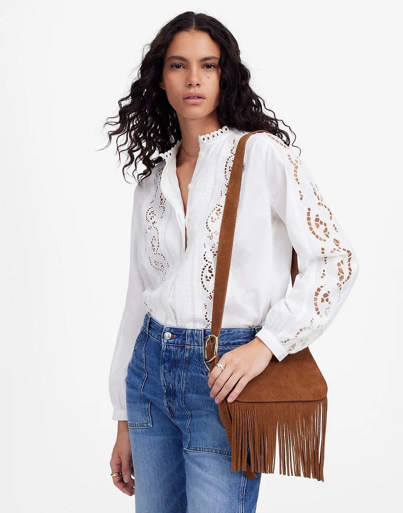 The Sculptural Buckle Crossbody Bag