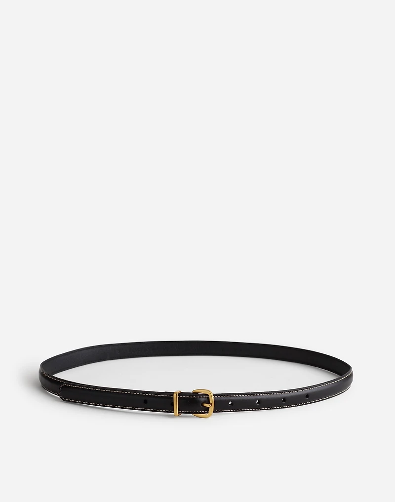 The Essential Skinny Leather Belt | Madewell