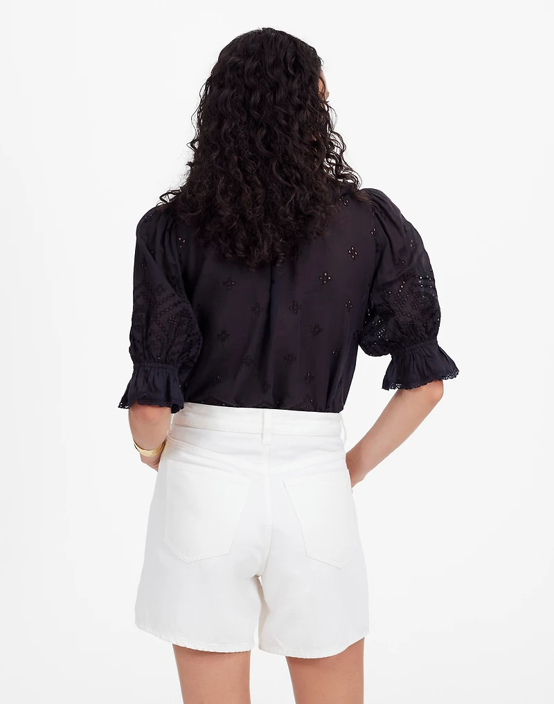 Drawstring Jean Short: Airy Denim Edition | Madewell