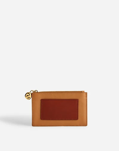 The Organic Hardware Zip Card Case | Madewell
