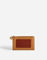 The Organic Hardware Zip Card Case | Madewell