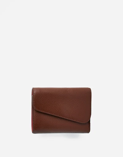 Angled Flap Trifold Wallet | Madewell