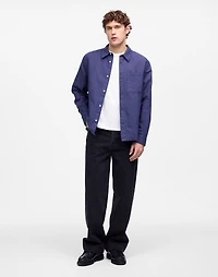 Button-Up Shirt Cotton-Linen Blend | Madewell