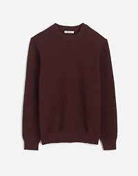 Waffle-Knit Crewneck Sweater | Madewell