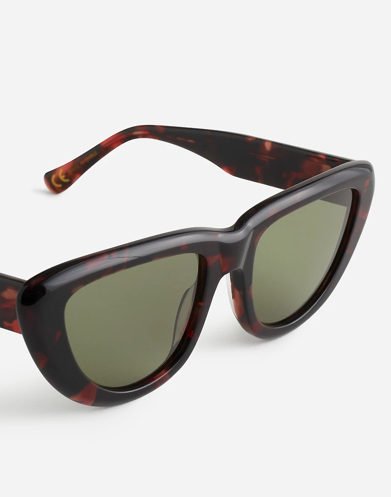 Oversized Angular Sunglasses | Madewell