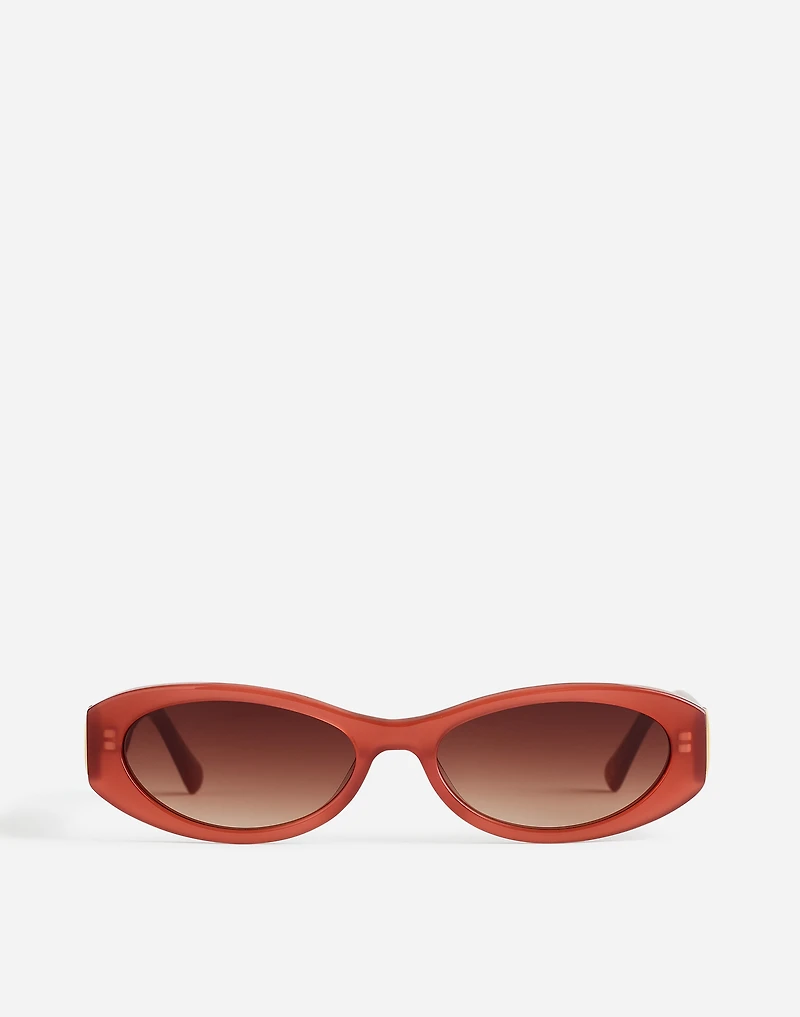 Skinny Oval Sunglasses | Madewell