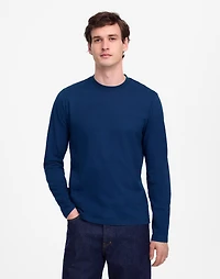 The Indigo-Dyed Long-Sleeve Vintage Tee | Madewell