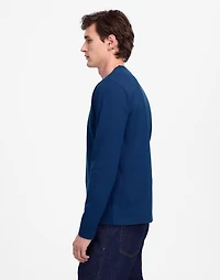 The Indigo-Dyed Long-Sleeve Vintage Tee | Madewell