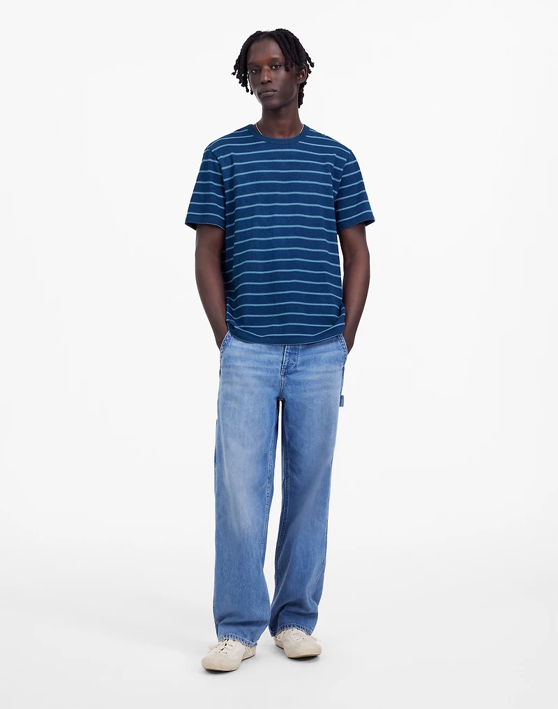 Indigo-Dyed Slub Tee | Madewell