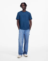 Indigo-Dyed Slub Tee | Madewell