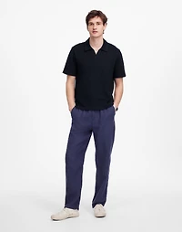 Johnny-Collar Polo in Heavyweight Mesh | Madewell