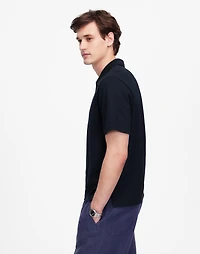 Johnny-Collar Polo in Heavyweight Mesh | Madewell