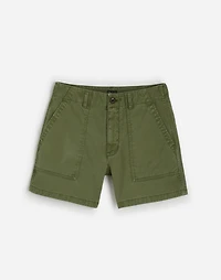 Fatigue Shorts in Garment-Dyed Cotton Twill | Madewell