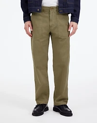 Fatigue Pants Garment-Dyed Cotton Twill | Madewell