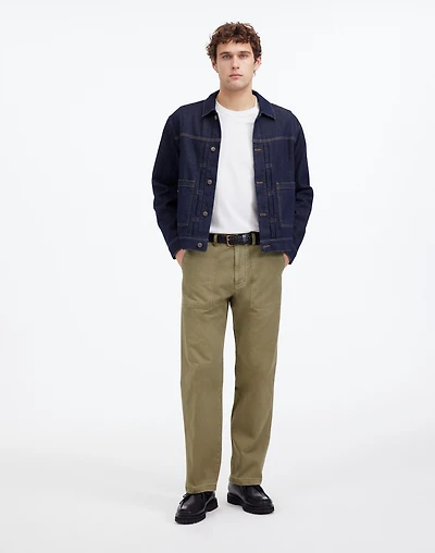 Fatigue Pants Garment-Dyed Cotton Twill | Madewell
