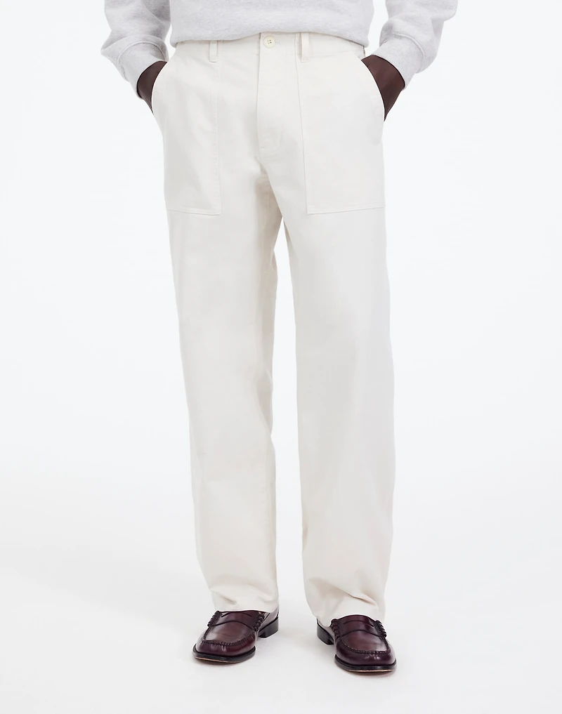 Fatigue Pants in Garment-Dyed Cotton Twill | Madewell