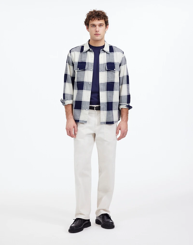Work Shirt Cotton Plaid | Madewell