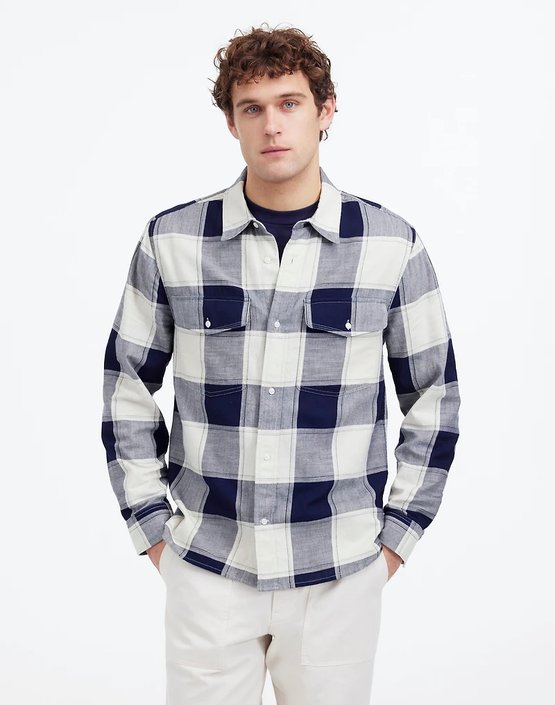 Work Shirt in Cotton Plaid | Madewell
