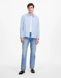 Straight-Hem Cotton Button-Up Shirt | Madewell