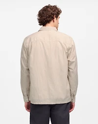 Straight-Hem Cotton Button-Up Shirt | Madewell