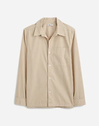 Straight-Hem Cotton Button-Up Shirt | Madewell